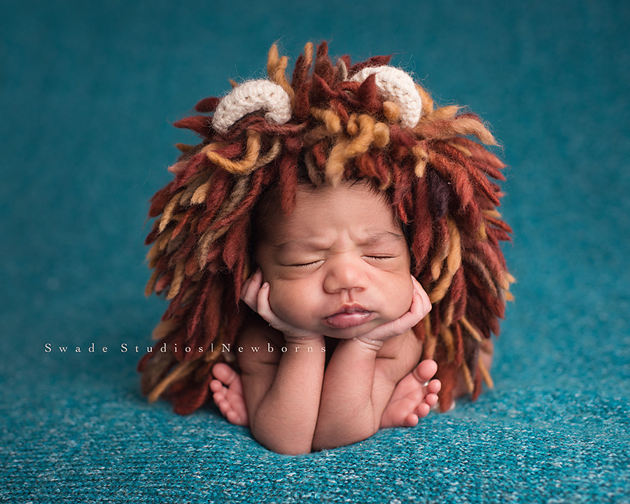 Overland Park Newborn Photography – Swade Studios – Baby A