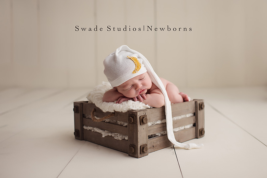 Overland Park Newborn Photography – Swade Studios – Baby A