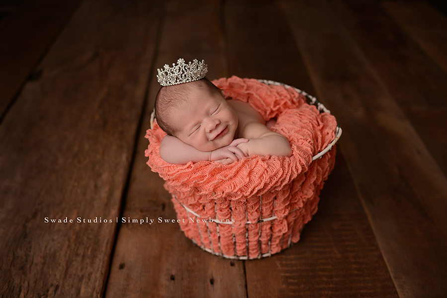 Overland Park Newborn Photography – Swade Studios – Baby A