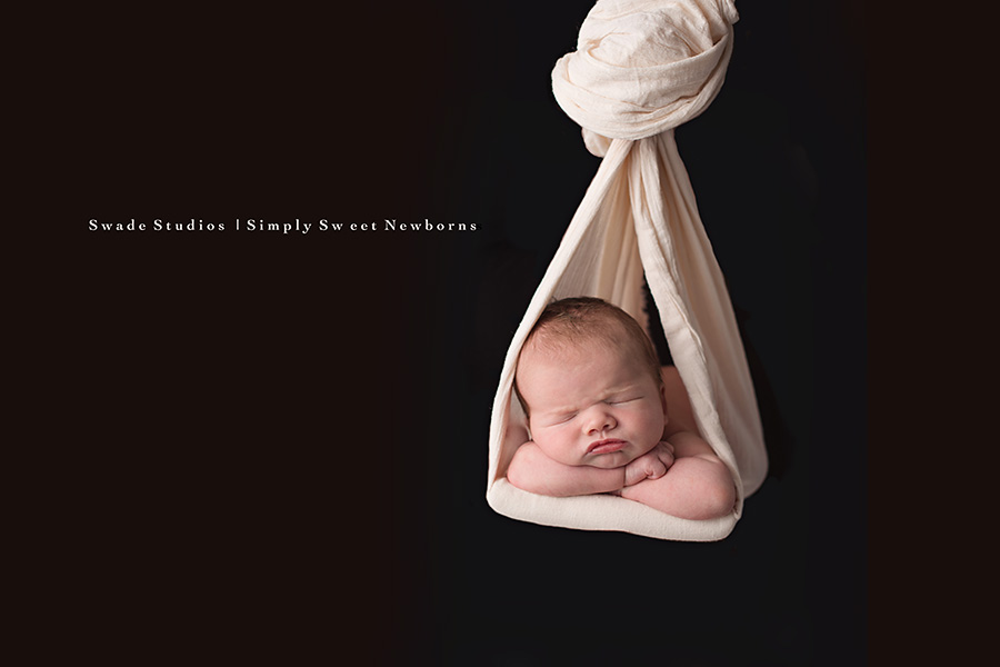 Overland Park Newborn Photography – Swade Studios – Baby A