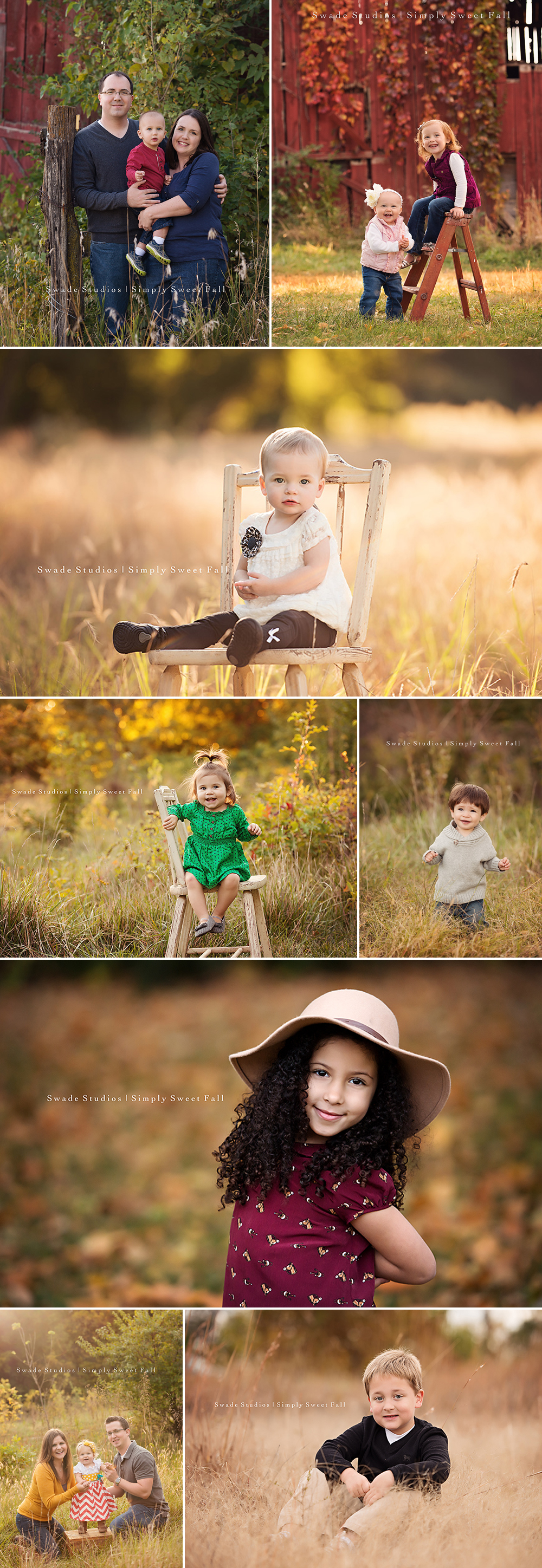 Fall Baby Photography outdoor portraits