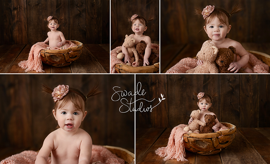 Kansas City First Birthday Baby Photography | Swade Studios Kansas City baby Photographer